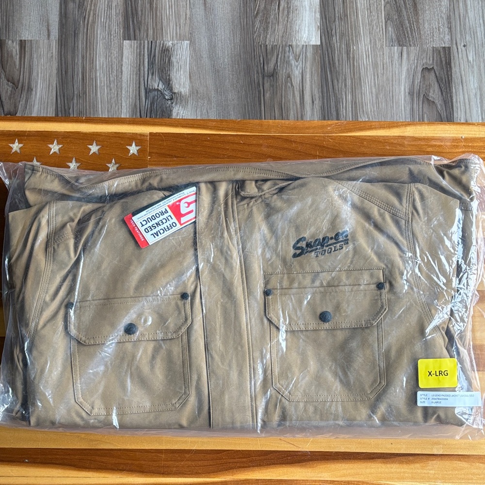 Snap-on Tools Men's Tan Jacket